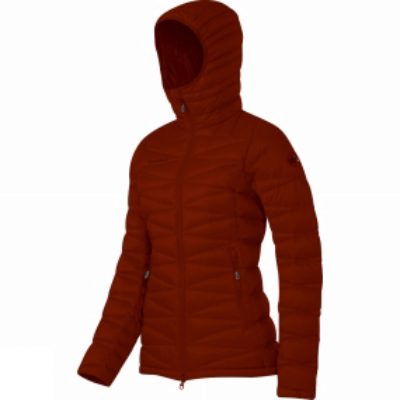 Mammut Womens Miva IN Hooded Jacket Maroon